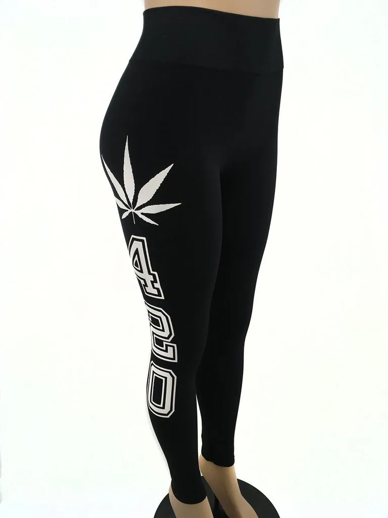 Pot Leaf 420 Leggings