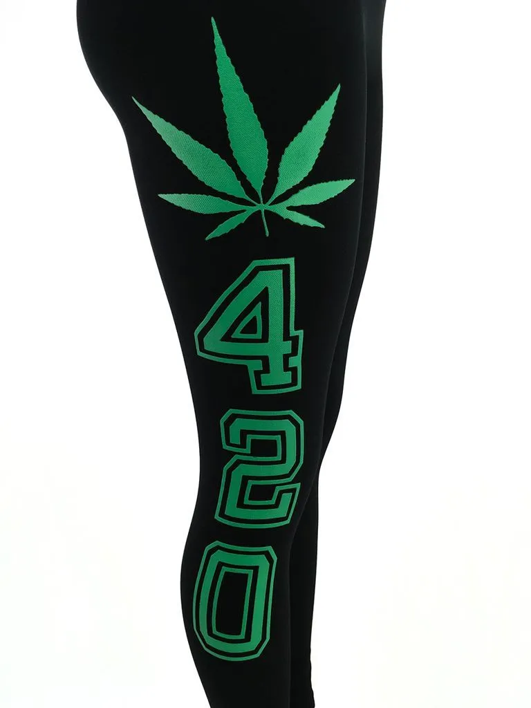 Pot Leaf 420 Leggings