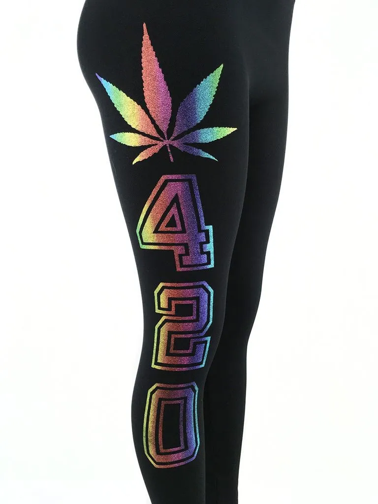 Pot Leaf 420 Leggings