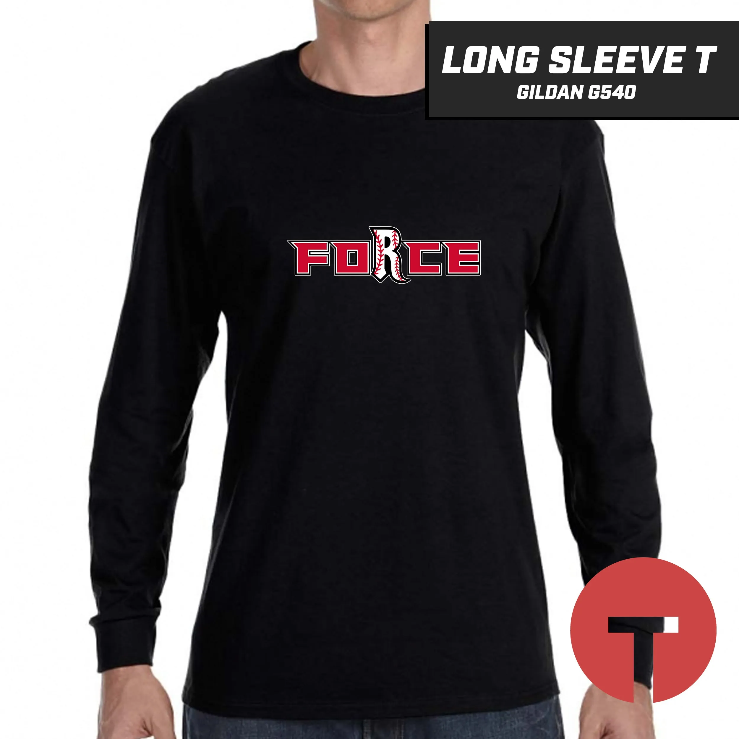 Relentless Force - LOGO 2 - Long-Sleeve T-Shirt Gildan G540