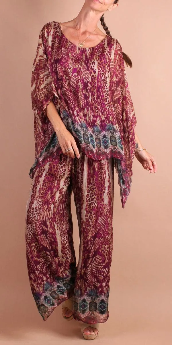 Seta Boho Print Kaftan