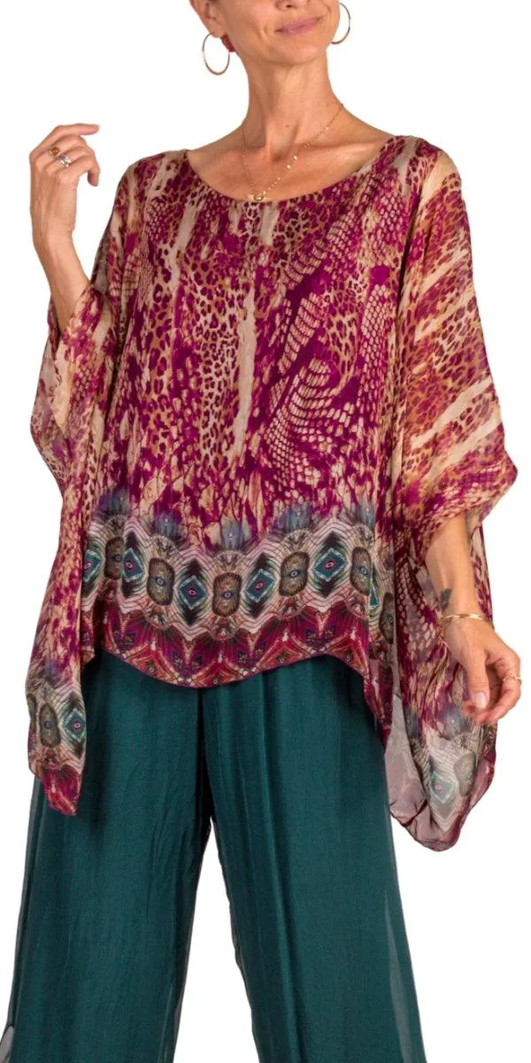 Seta Boho Print Kaftan