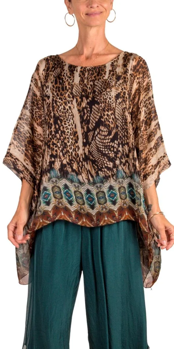 Seta Boho Print Kaftan