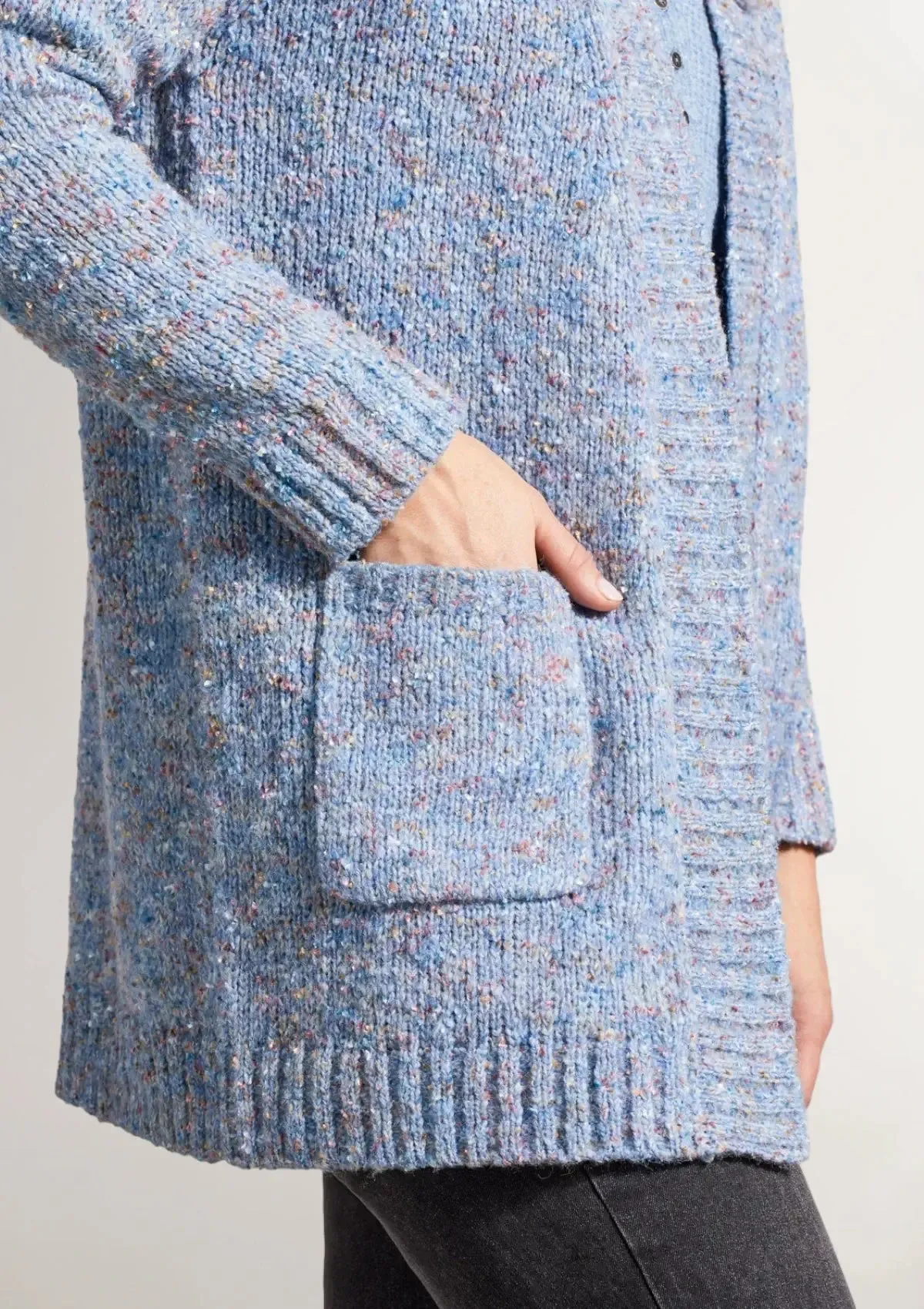 Sofia Sweater Cardigan - Blue Jay