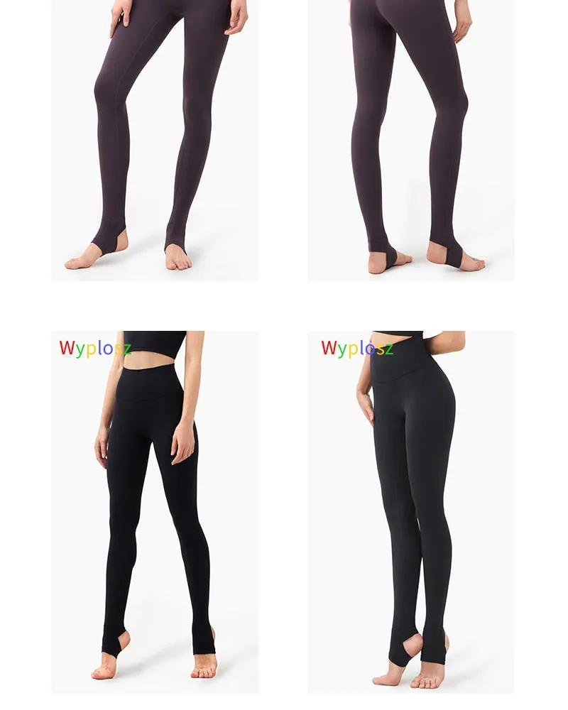 Stirrup Yoga Pants Seamless Leggings Pants Sportswear Gym Clothing Tights Sports Fitness Leggings