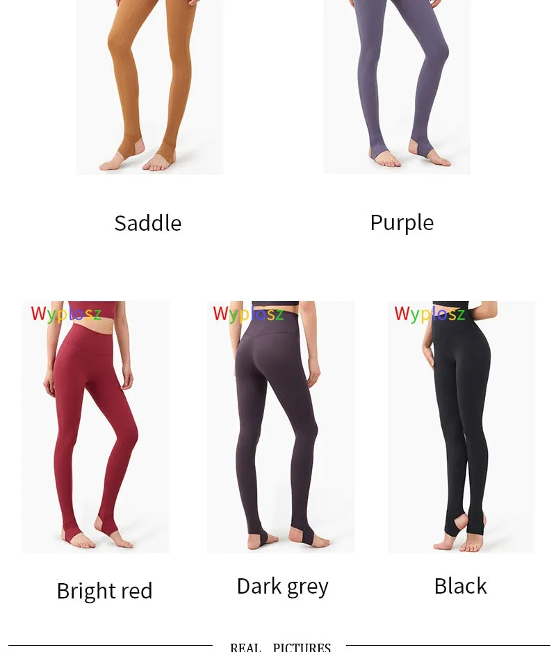 Stirrup Yoga Pants Seamless Leggings Pants Sportswear Gym Clothing Tights Sports Fitness Leggings