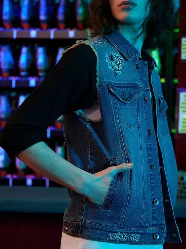 Stranger Things Eddie Munson Denim Vest