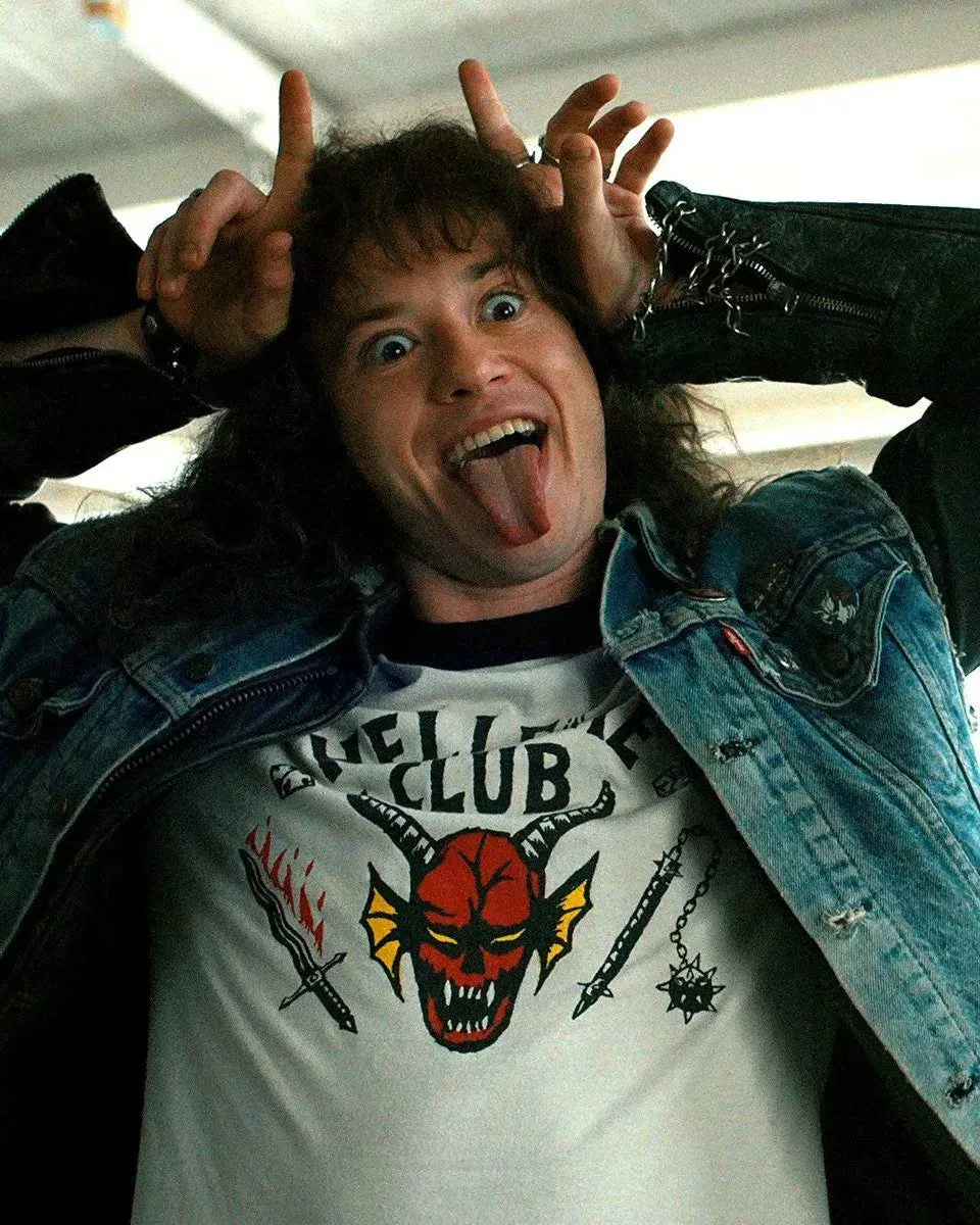 Stranger Things Eddie Munson Denim Vest