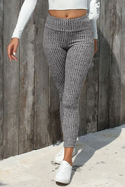 TEEK - Ribbed High Waist Leggings