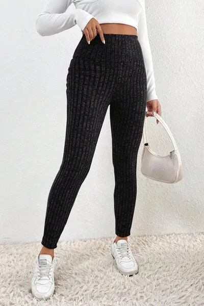 TEEK - Ribbed High Waist Leggings