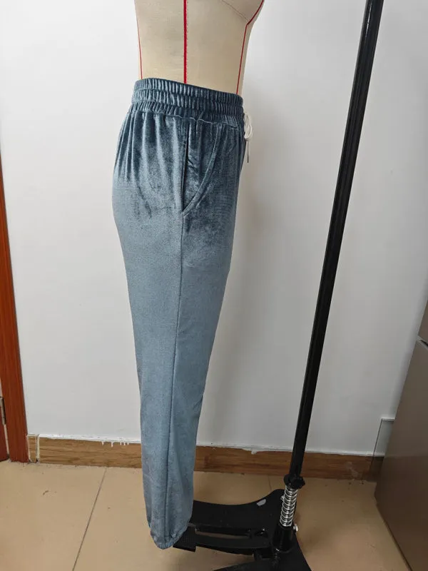 TEEK - Versatile Elastic Waist Drawstring Pants