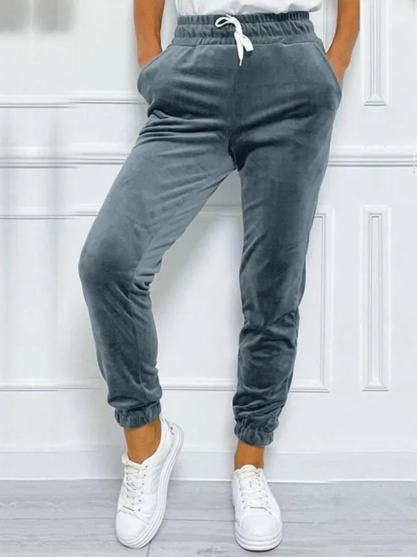 TEEK - Versatile Elastic Waist Drawstring Pants