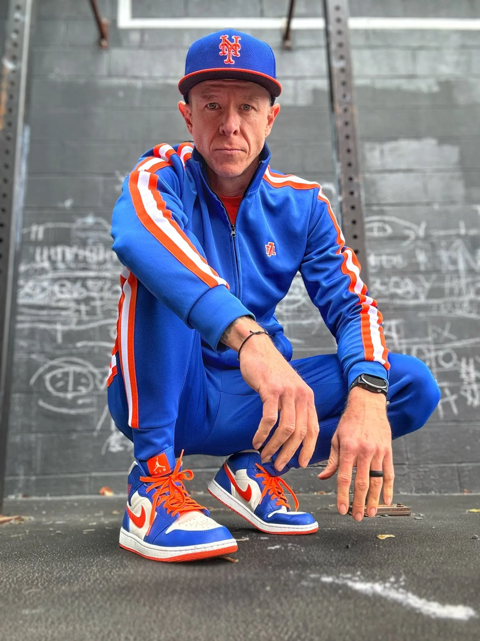 The 7 Line T7L Racing Stripe | Track Suit (Blue)