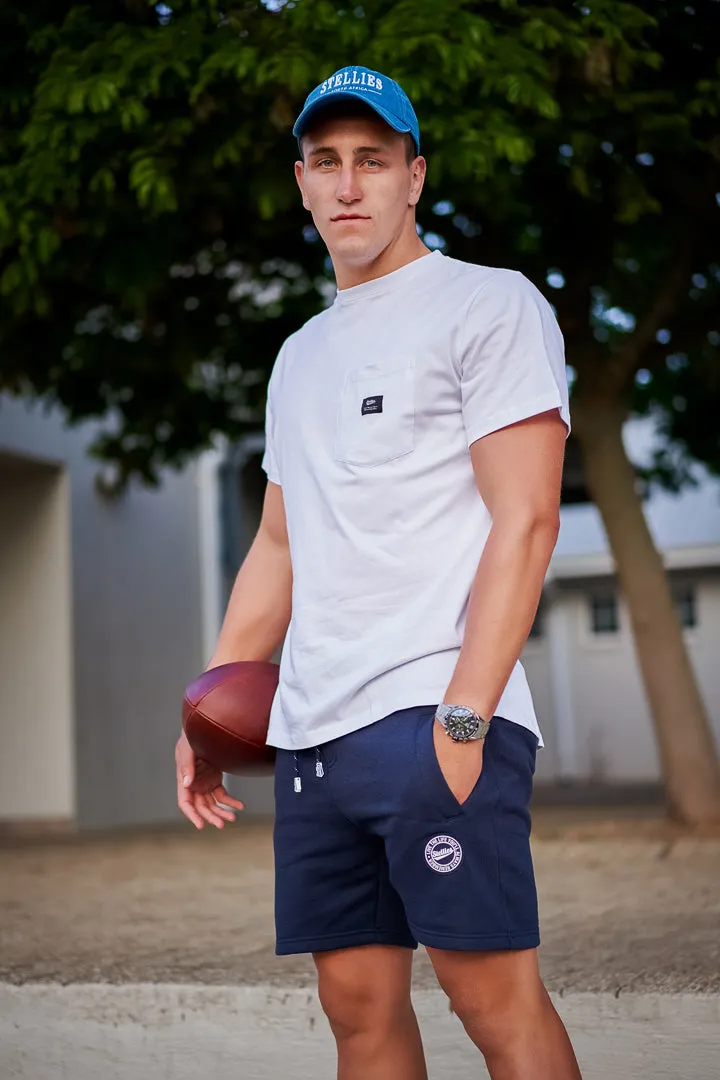 The Luxe BSB Track-Shorts in Navy