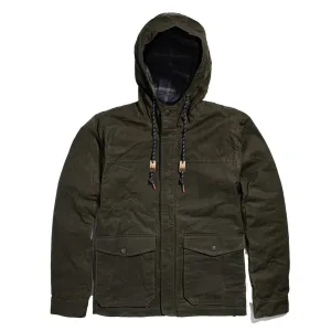 The Marshall Jacket | Olive Waxed Ripstop