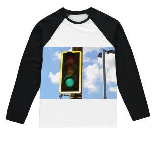 Traffic Light Sublimation Baseball Long Sleeve T-Shirt