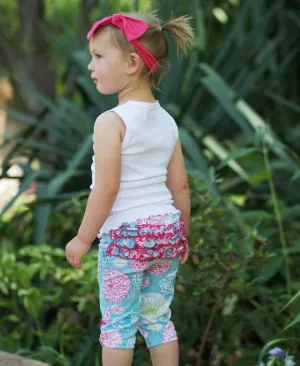 Tropical Garden Everyday Capri Leggings