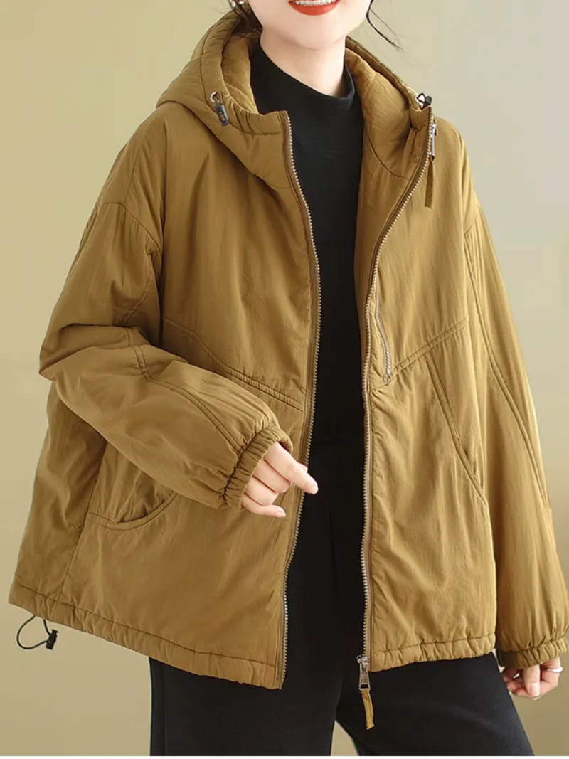 Women's Lightweight and Stylish Winter Hooded Jacket